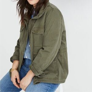 Madewell Surplus Jacket Foliage Green